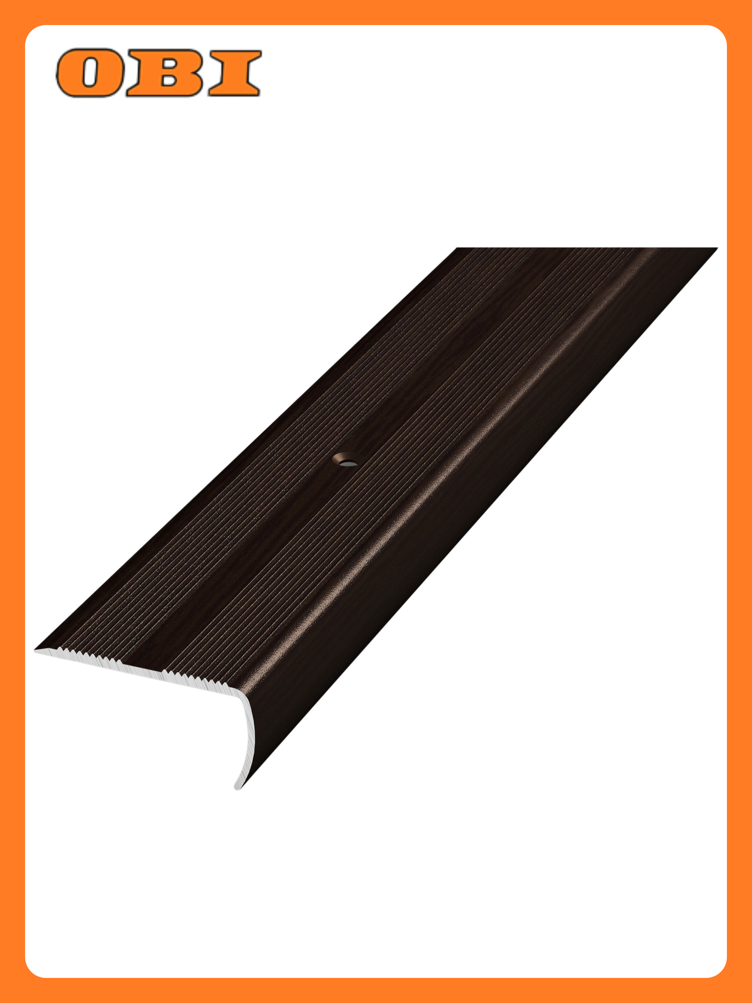 Уголок лука ПУ 06 900.095 дуб венге алюминий 900х40 мм