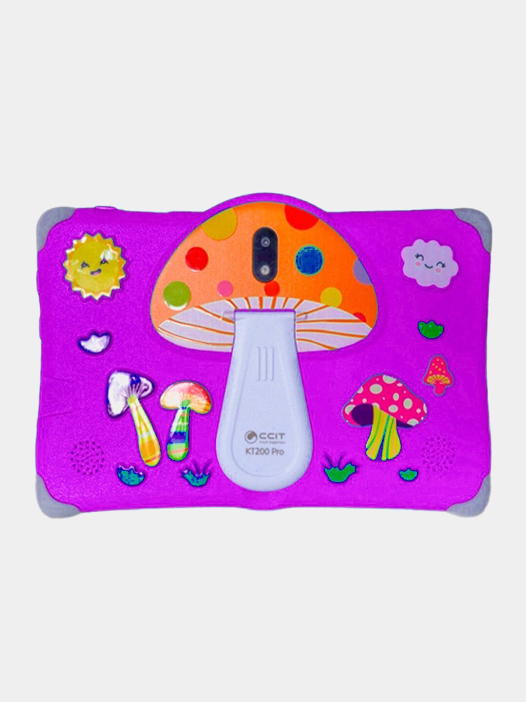 Детский планшет CCIT КТ-300 Pro Android, 4/128 ГБ, IPS экран - Тёмно-розовый — фото 1