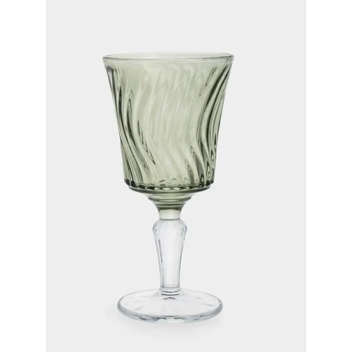 Бокал-кубок для вина 270 мл стекло Р зеленый Guitar 899₽