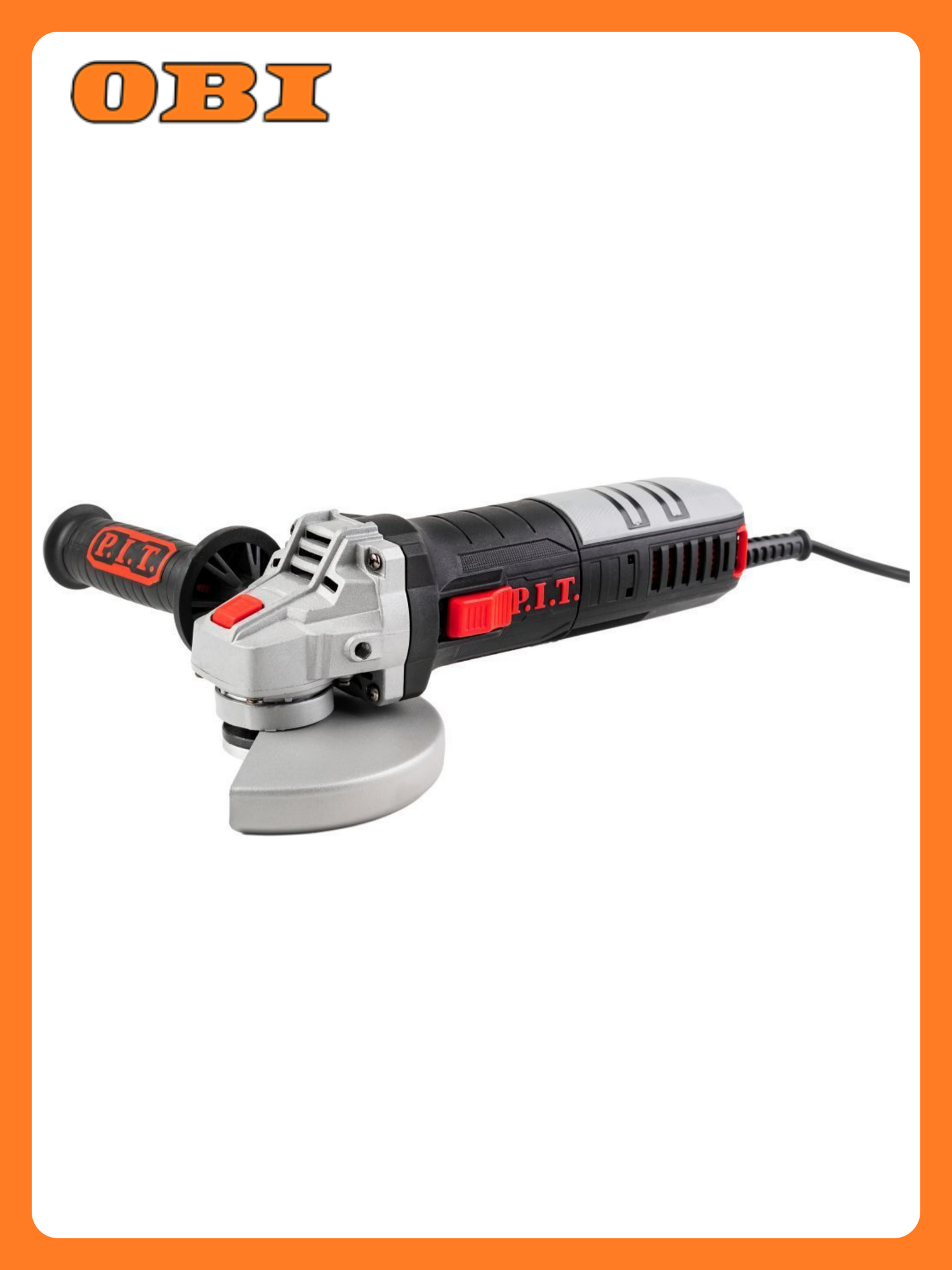 Шлифмашина P.I.T. PWS125-C6 1050Вт 125мм диск 3-11 тыс. об/мин