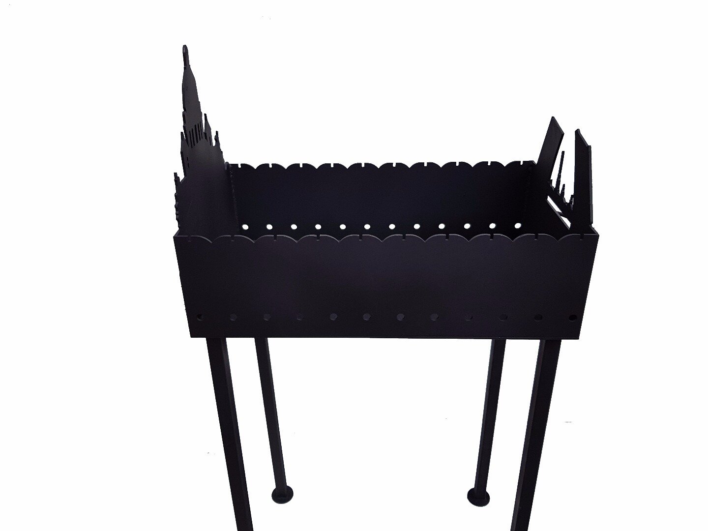 Мангал Санкт-Петербург (СПб) сварной тол. 4мм — фото 1