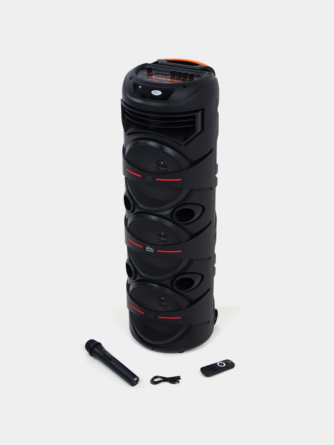 Караоке-колонка Sing-e "ZQS-8302", Bluetooth, с пультом и микрофоном