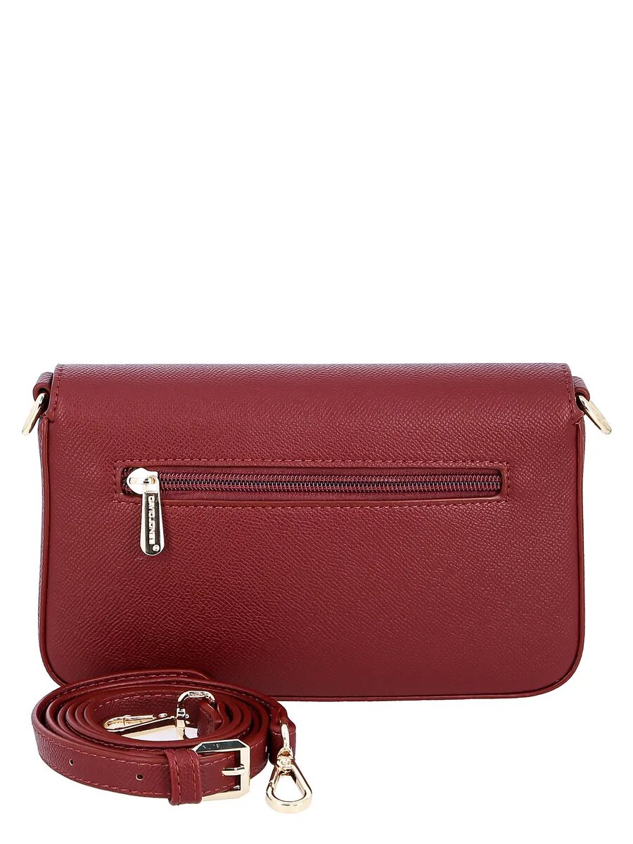 Сумка кросс-боди DAVID JONES, бордовый — фото 1