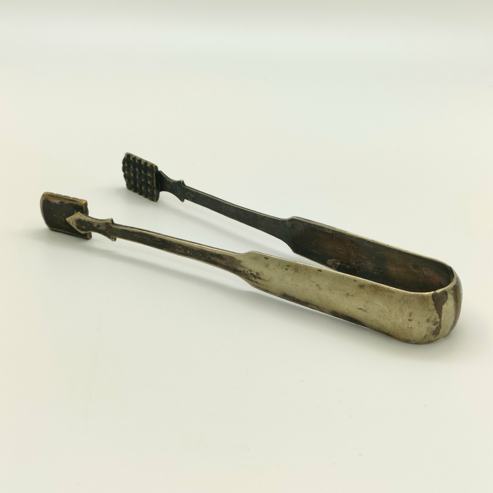 Щипцы для сахара, металл, гальваническое серебрение, Norblin & Co (Норблин)