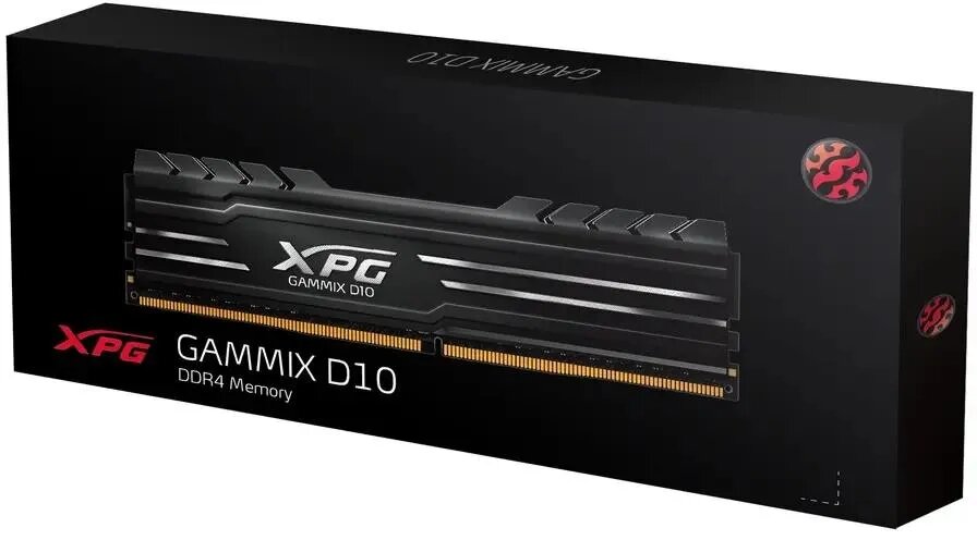 XPG GAMMIX D10 DDR4 8GB 2666MHz ×2 =16GB Оперативная память XPG Gammix D10, DDR4, 8GB (1x8GB), 2666MHz