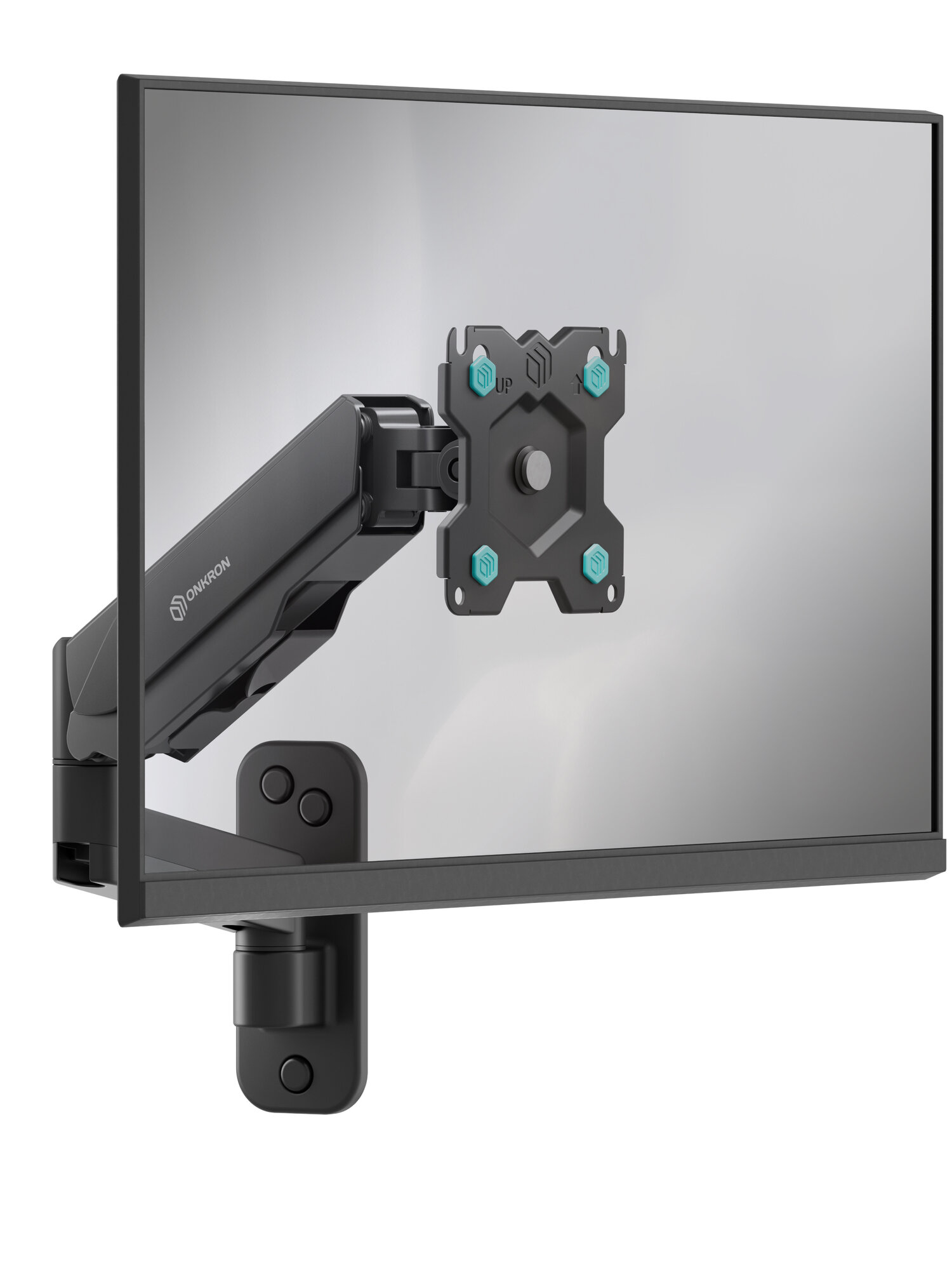 Кронштейн на стену для телевизора 13"-34" ONKRON G150, крепление для монитора, до 8 кг, черный