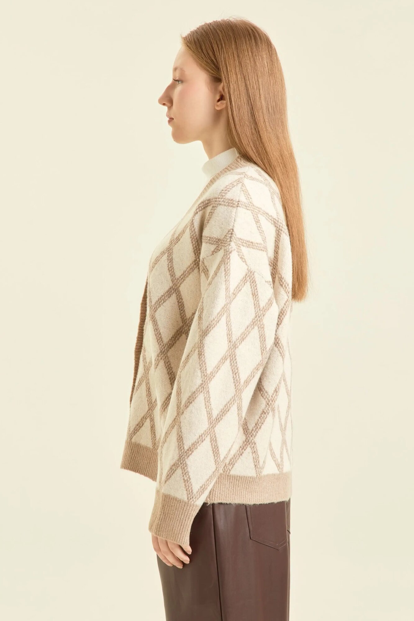 Кардиган Selfie, размер M, айвори — фото 1