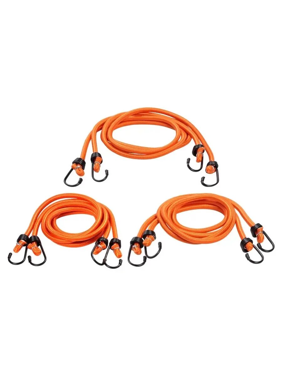 Набор универсальных эластичных стяжек для грузов