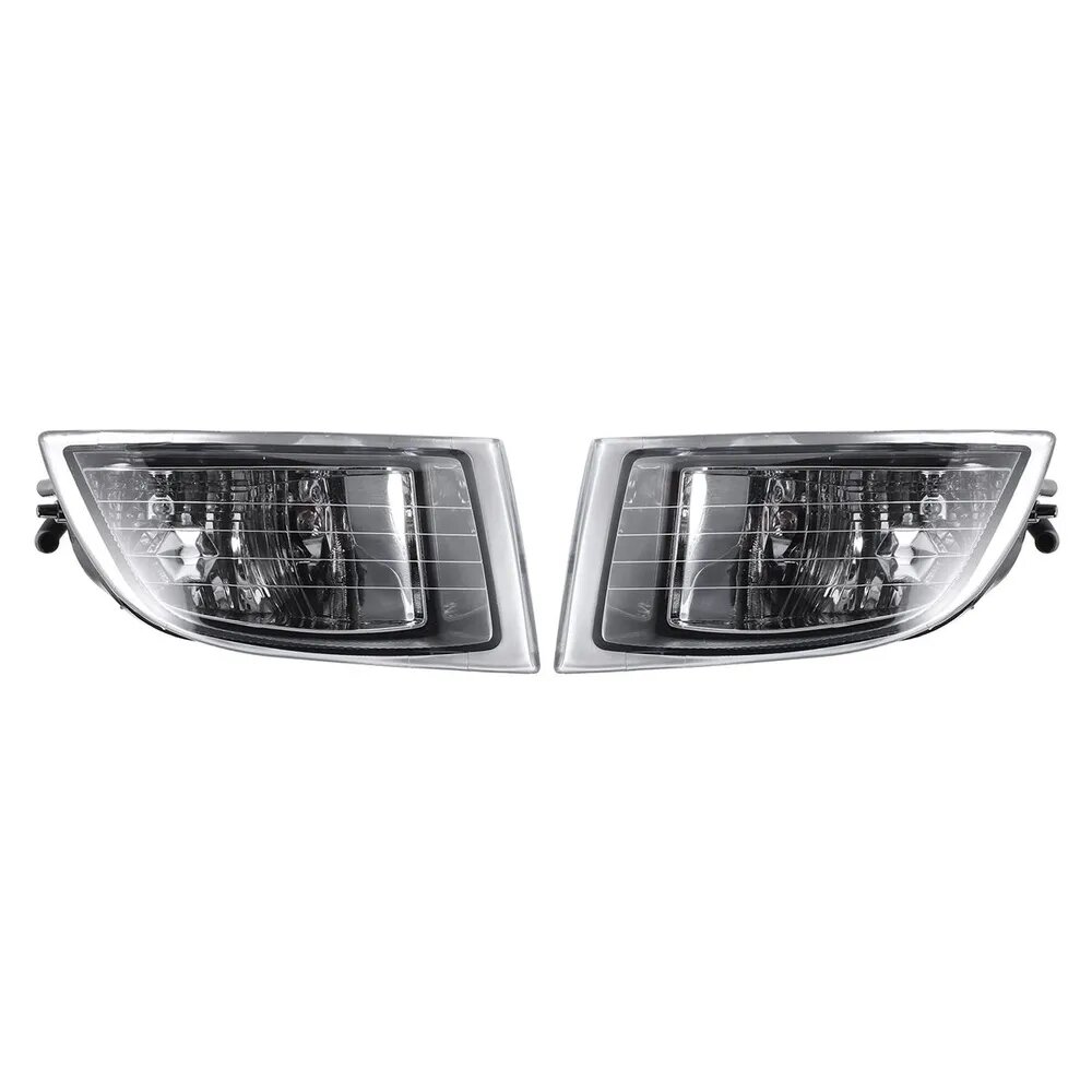 Противотуманная фара для Toyota Land Cruiser Prado 120, H11, прозрачная, 2 шт