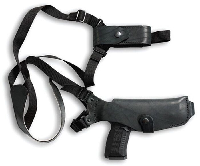 Кобура Vektor для пистолетов, универсальная, плечевая, черная — фото 1