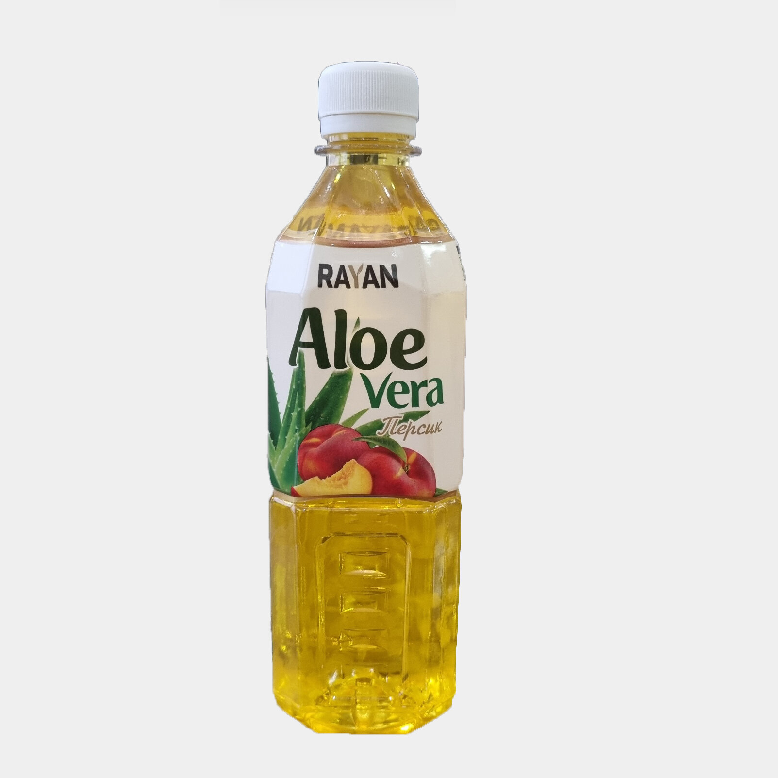Напиток Aloe Vera Персик RAYAN, 0.5 л