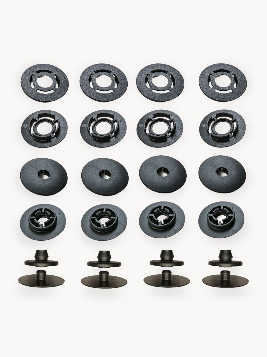 Комплект клипс для крепления ковриков Lada Vesta