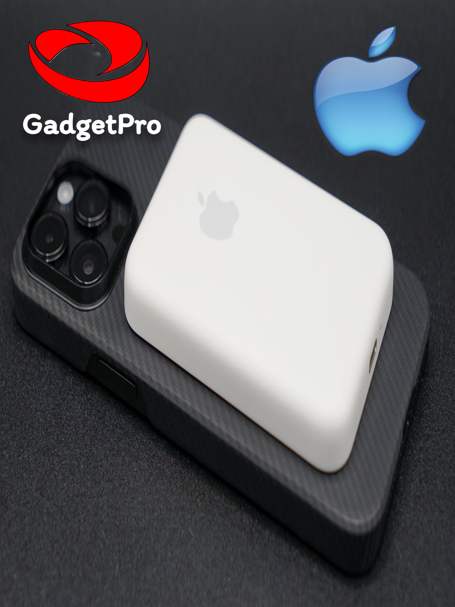 Внешний аккумулятор MagSafe, 1460мАч, беспроводная зарядка, белый