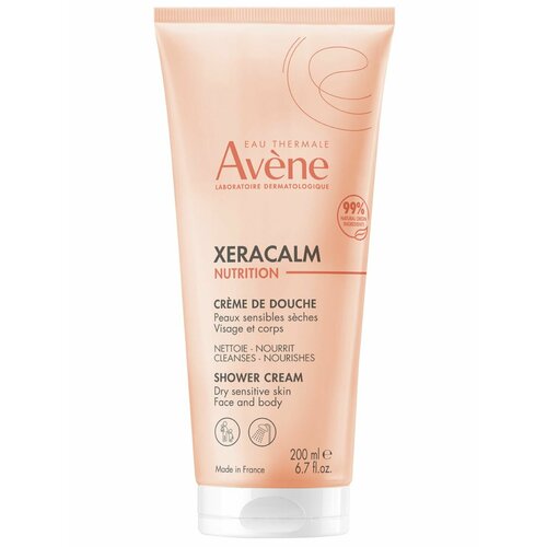 фото Avene xeracalm nutrition легкий питательный очищающий крем- гель, 200 мл
