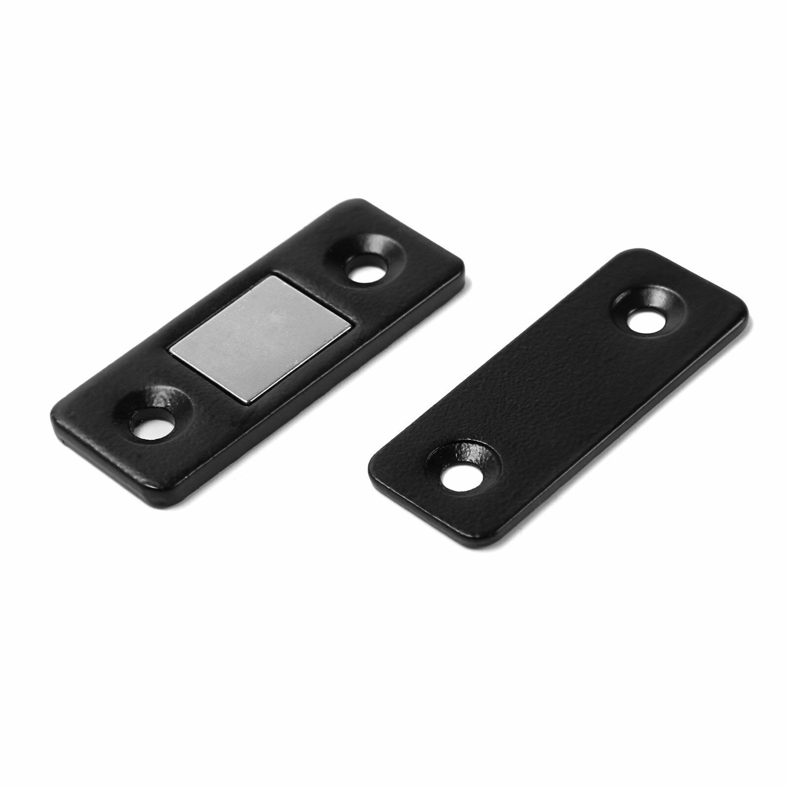 Магнитная защелка чёрная тип защёлки: магнит тип: защёлка назначение: межкомнатная дверь