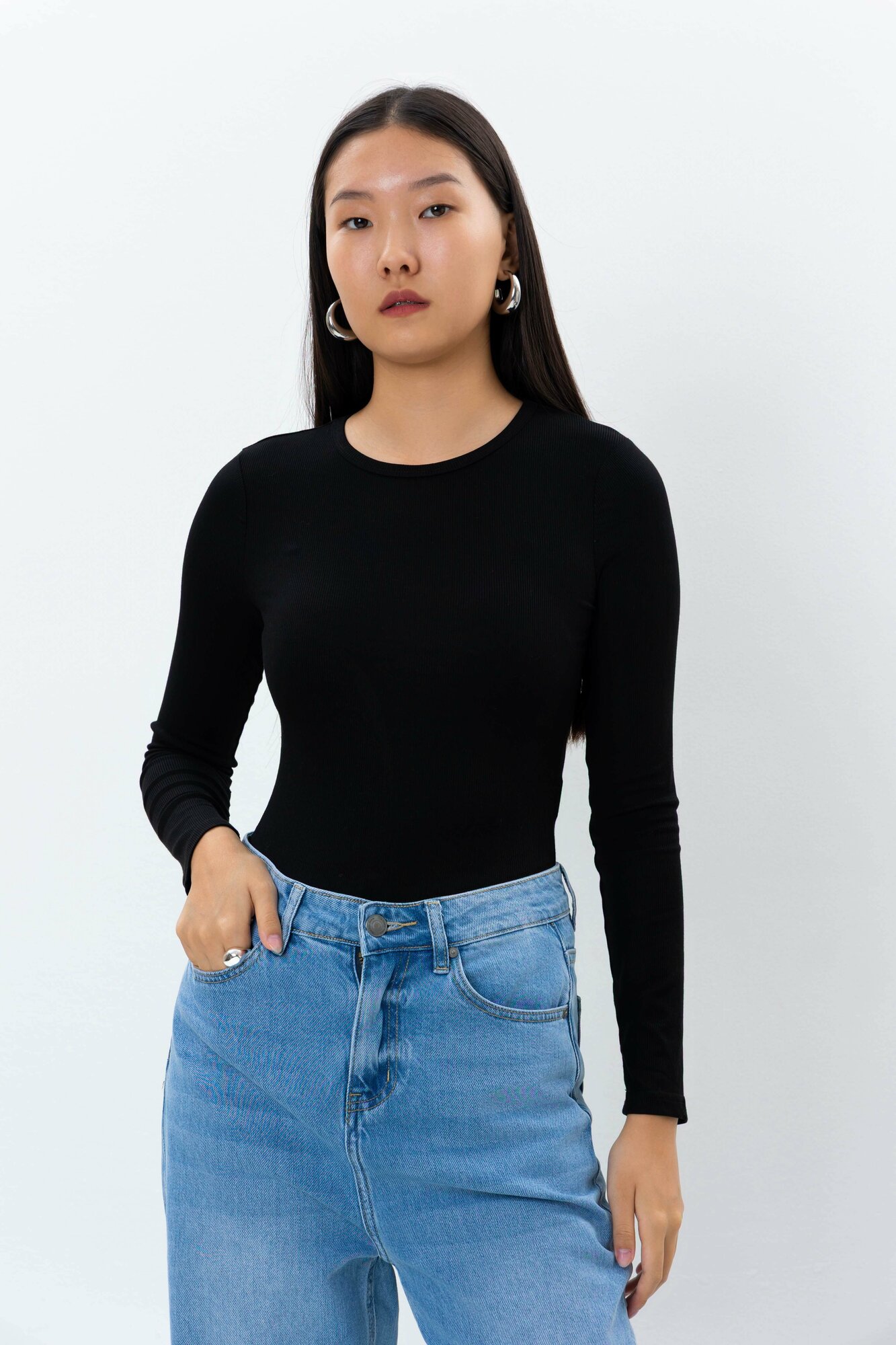 Боди бельевое TERRA PRO, размер XS, black
