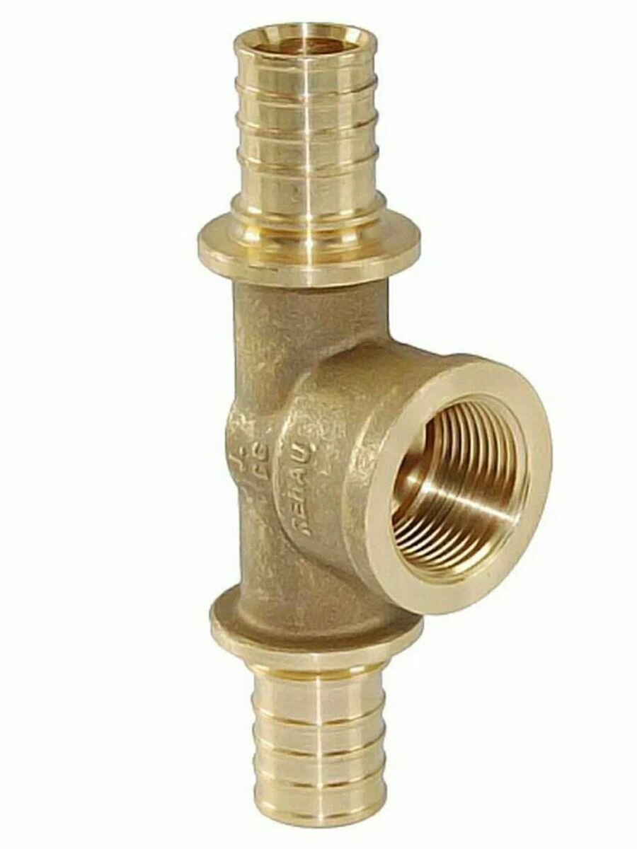 REHAU Тройник RAUTITAN PX 32х3/4вх32мм с внутр. резьбой на боков. проходе латунь