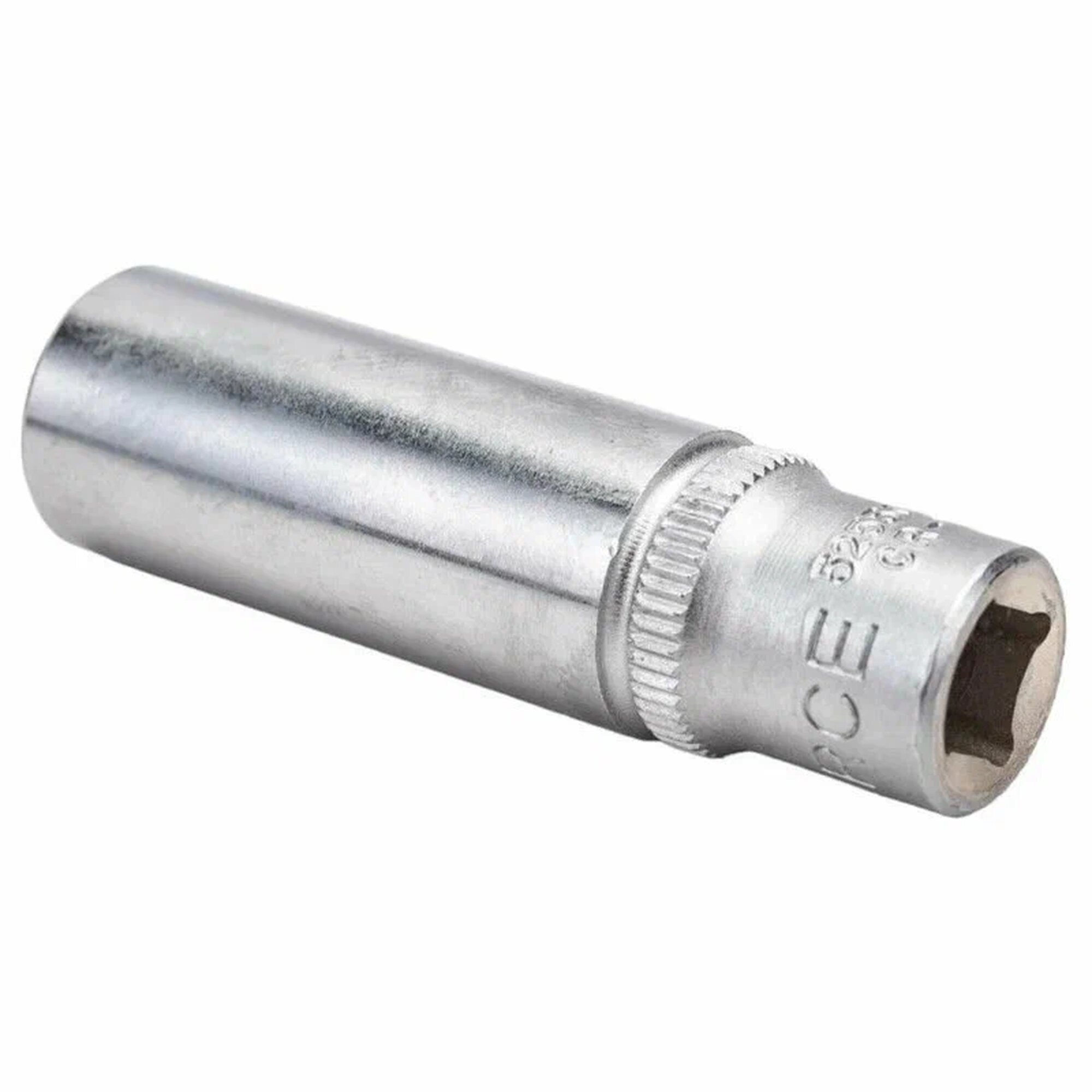 Головка торцевая глубокая 1/4" шестигранная, 10 мм, L50 мм, Force 5255010