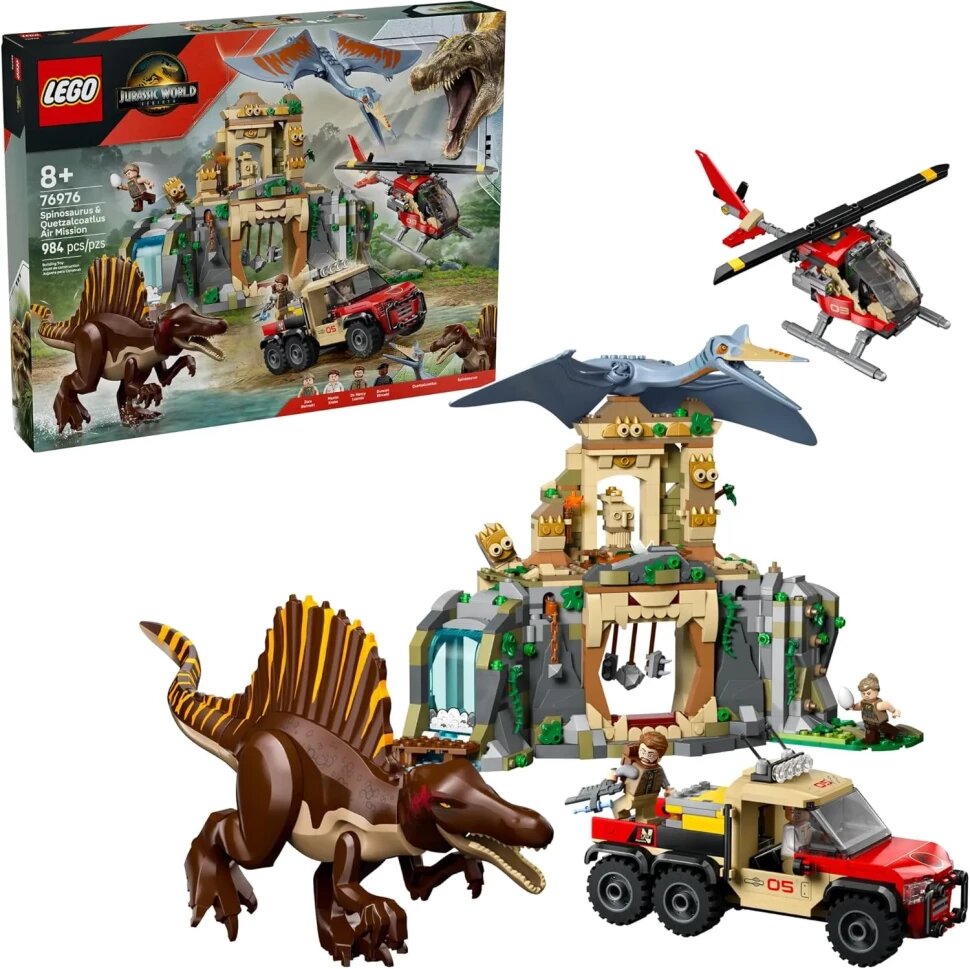 Конструктор LEGO Jurassic World 76976 Воздушная миссия