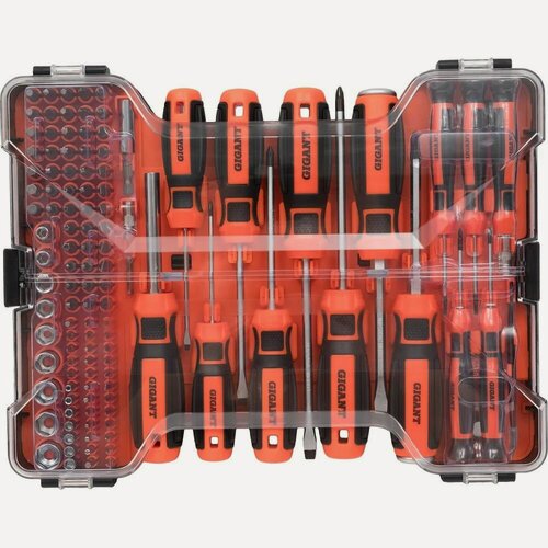 Изображение товара Набор отверток и бит Gigant 112 предметов GBSS-112