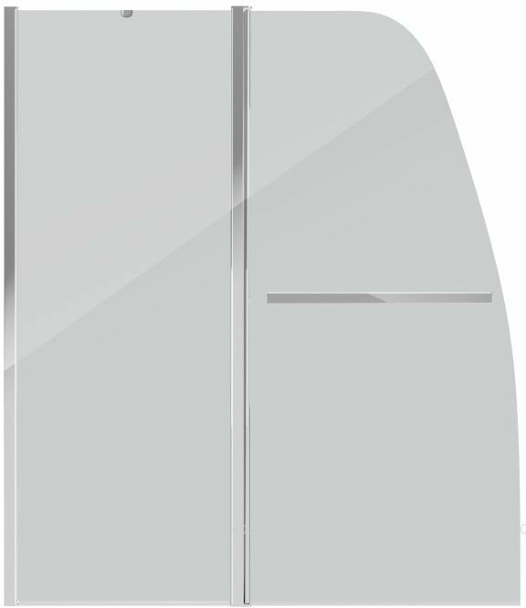 Шторка на ванну Grossman GR-100/2 140х120