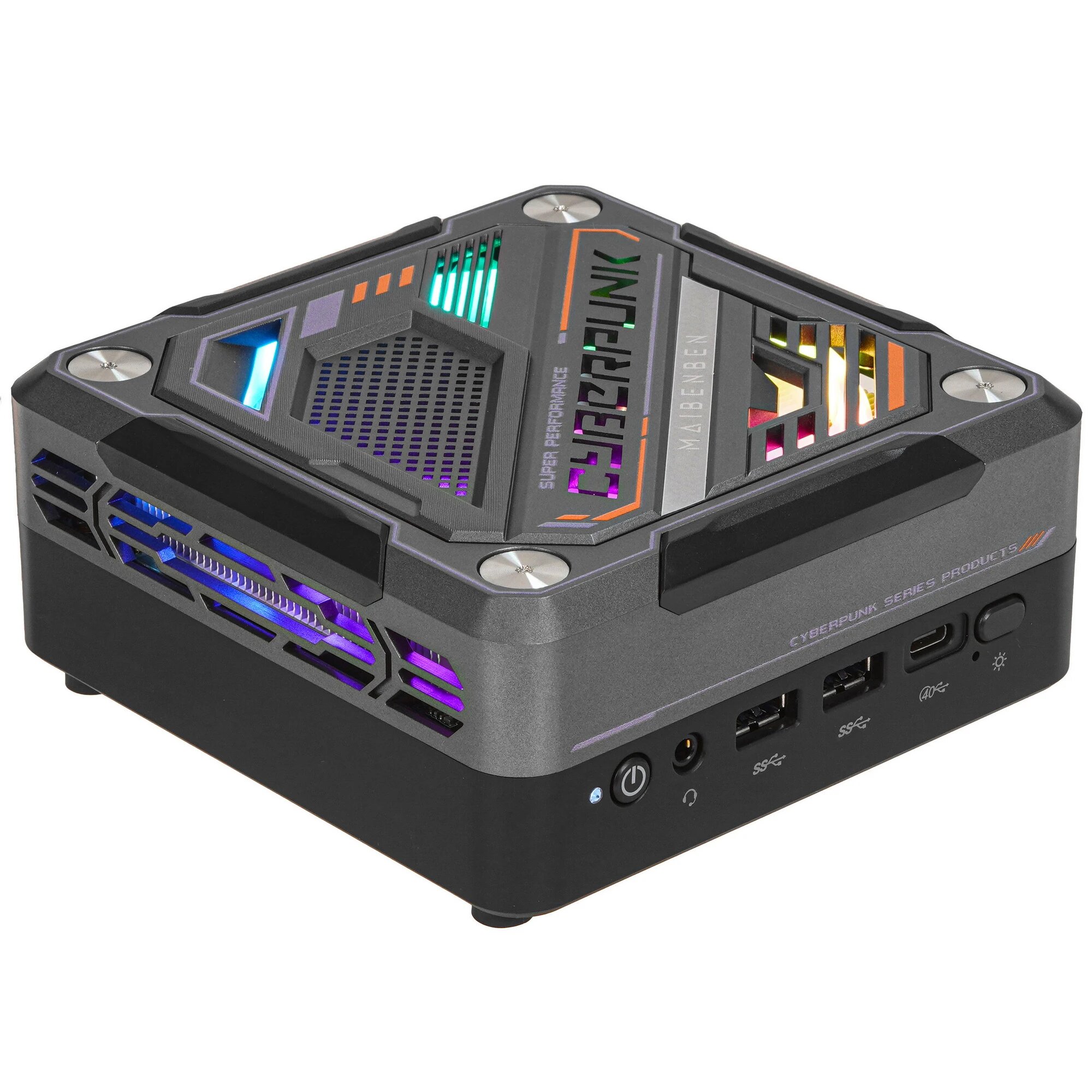 Мини ПК MAIBENBEN PC77 [PC7700F0LB0E0] AMD Ryzen 7 7735HS 16 ГБ DDR5 SSD 512 ГБ AMD Radeon 680M без ОС
