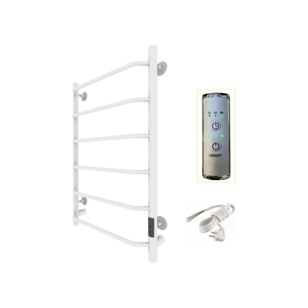 Тругор Полотенцесушитель Пэк сп 6 80x50 белый матовый ВГП 292150 00292150