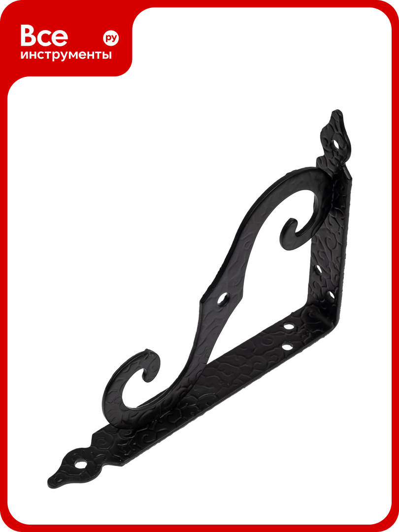 Кронштейн Amig 2-150x115 черный Pal 1 шт. 201