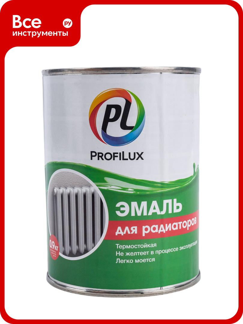 Эмаль Profilux для радиаторов 09 кг Н0000004805