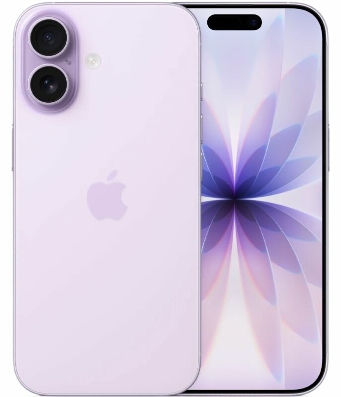 Смартфон Apple iPhone 17 256Gb Lavender (eSim + eSim)