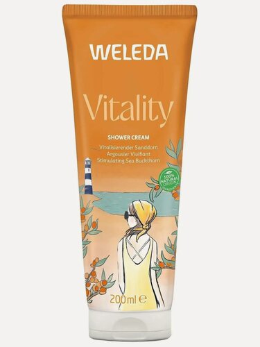 Изображение товара Веледа Облепиховый тонизирующий гель для душа 200мл.(8828)