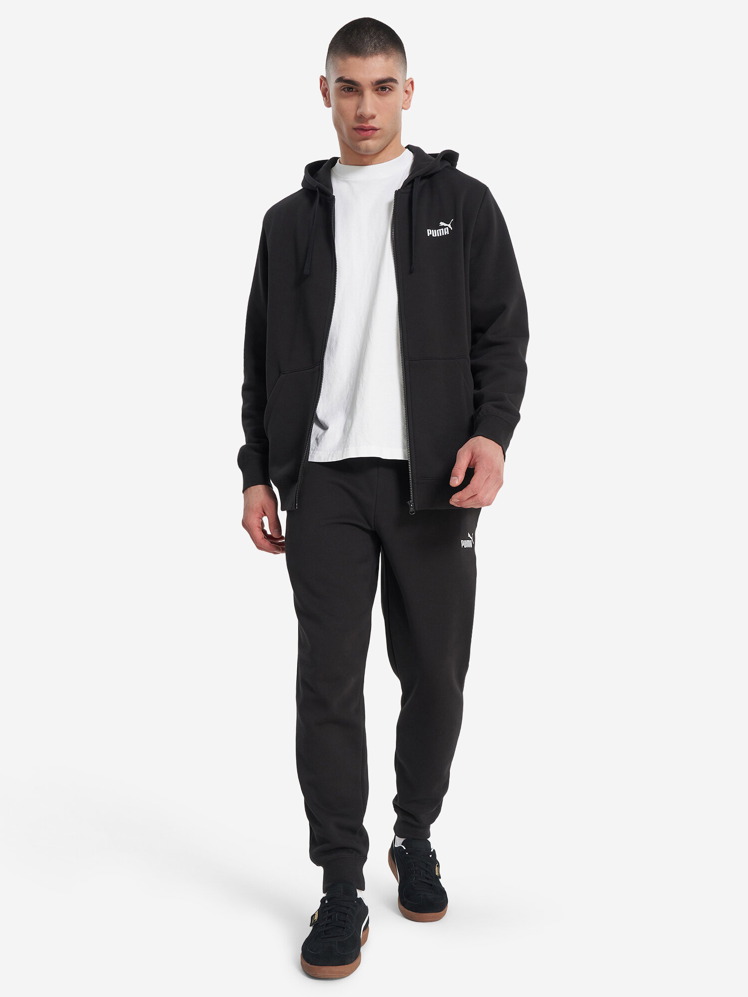 Толстовка спортивная PUMA, размер M, , черный — фото 1