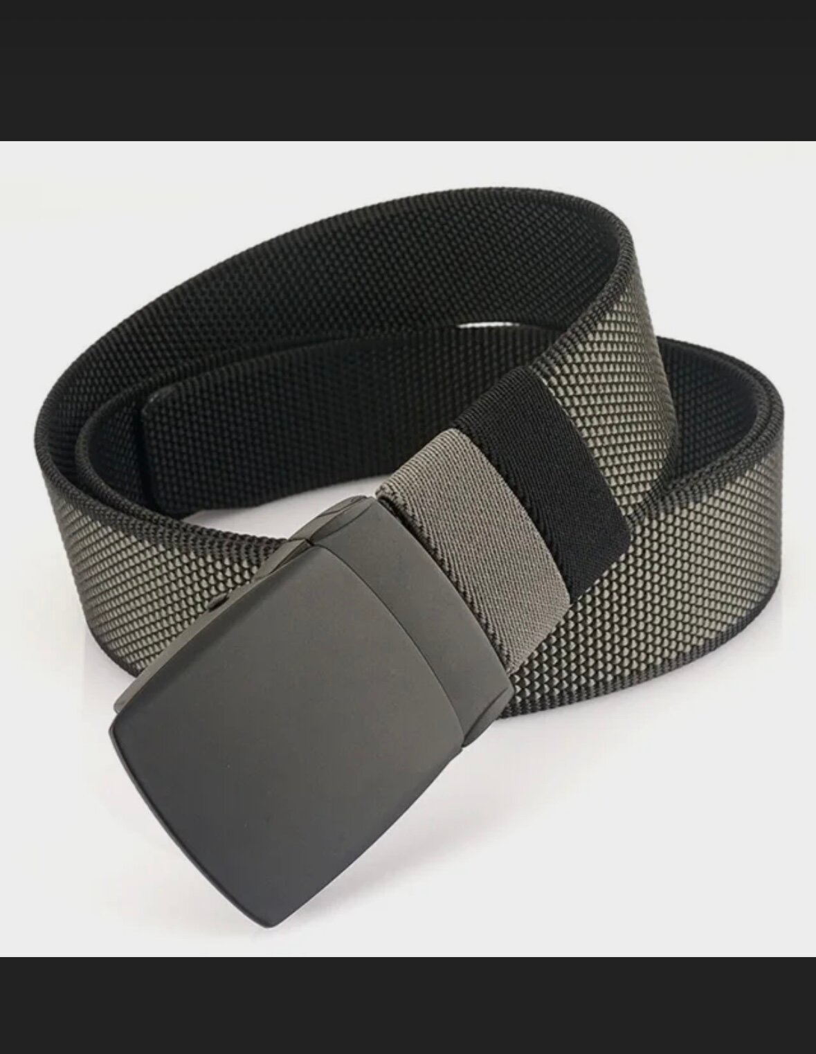 Ремень KIJUA для мужчин, черный — фото 1