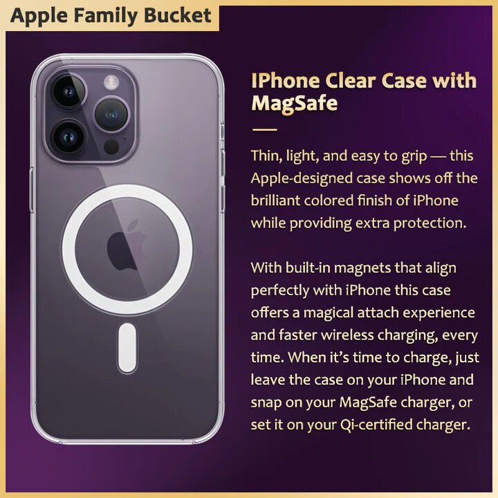 Premium Gift Box для iPhone 14 Pro Max - Зарядка, MagSafe кабель, Чехол, Power bank. — фото 1