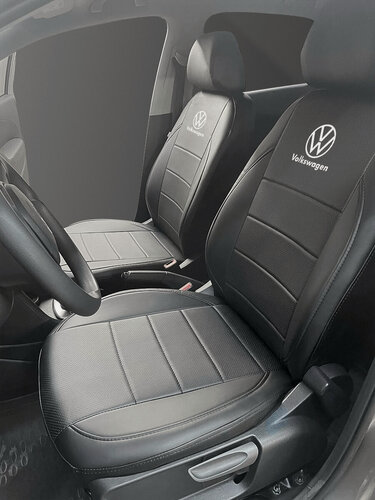 Изображение товара Комплект чехлов на сидения Фольксваген Поло седан / Volkswagen Polo Sedan 2010-2020 г. в.