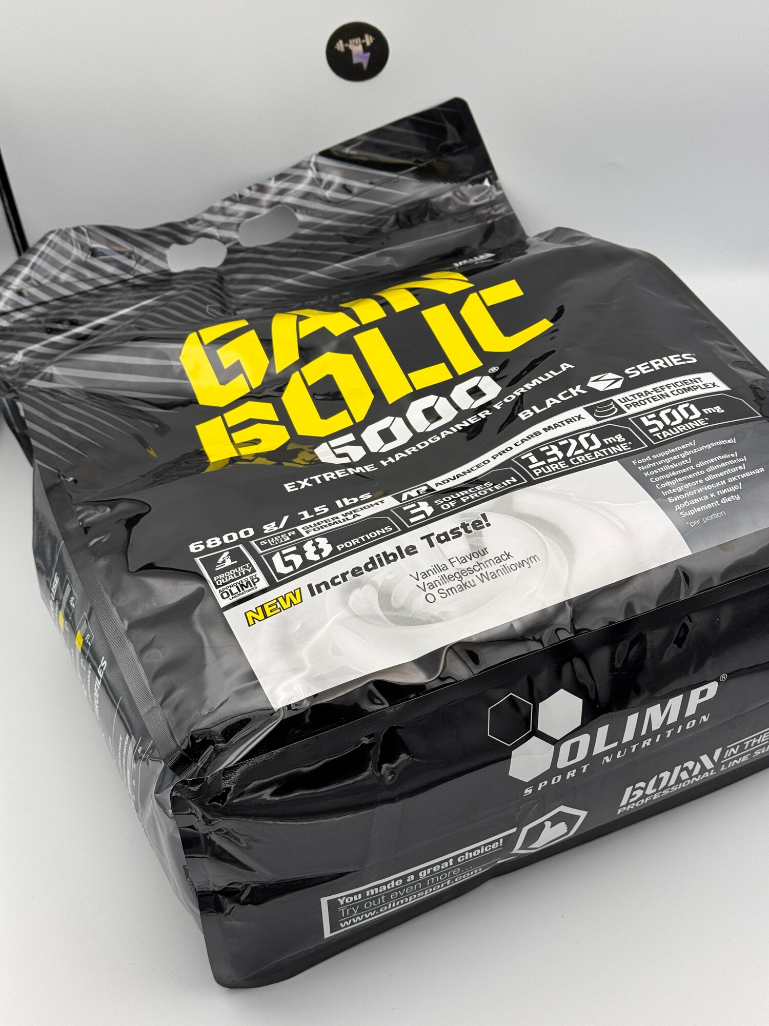 Gain Bolic 6000 Hardgainer 6,8 kg вкус ванила , Гаин Болик 6000 Хардгаинер — фото 1