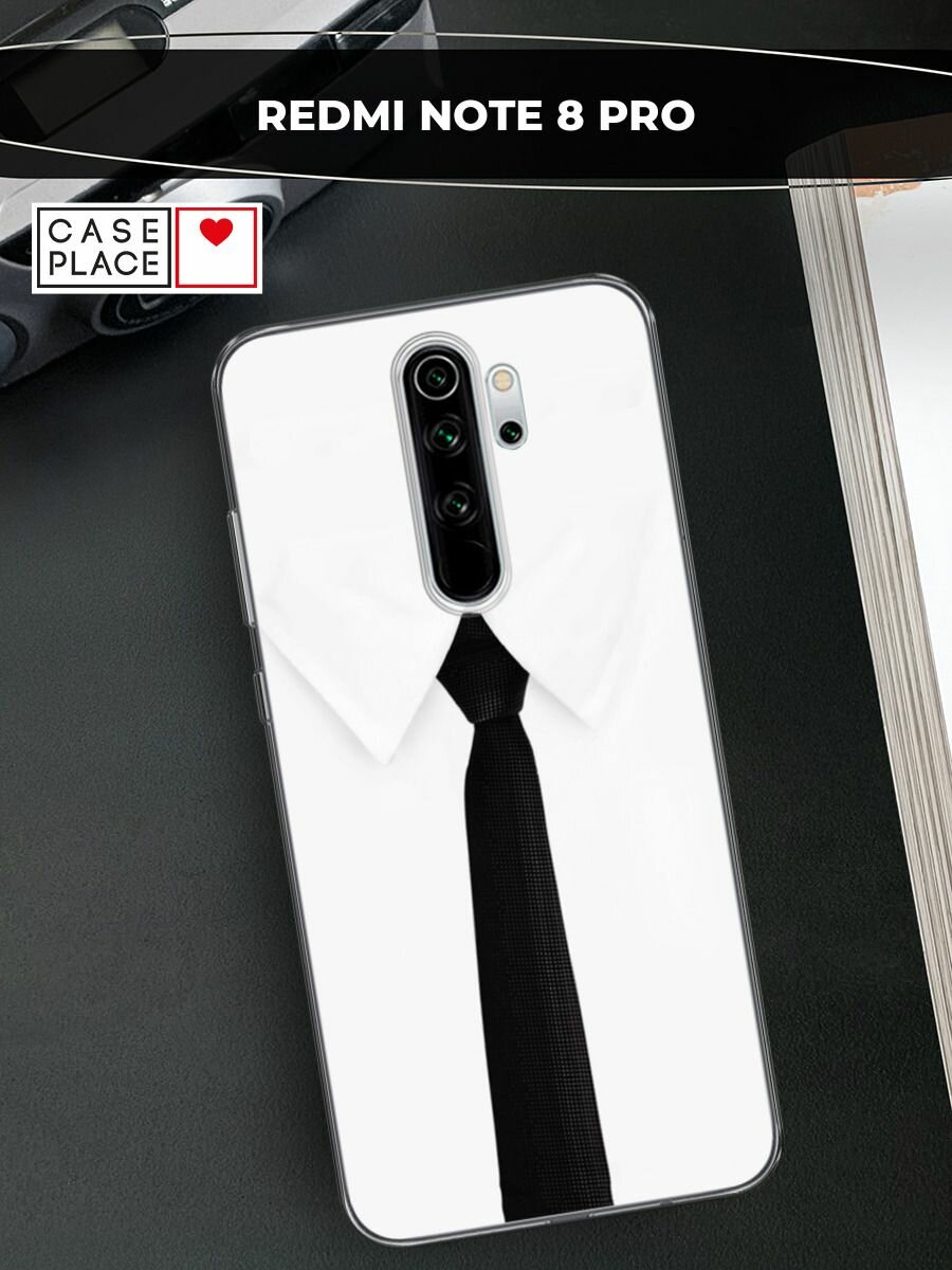 Чехол на Xiaomi Redmi Note 8 Pro / Сяоми Редми Нот 8 Про с принтом "Галстук"