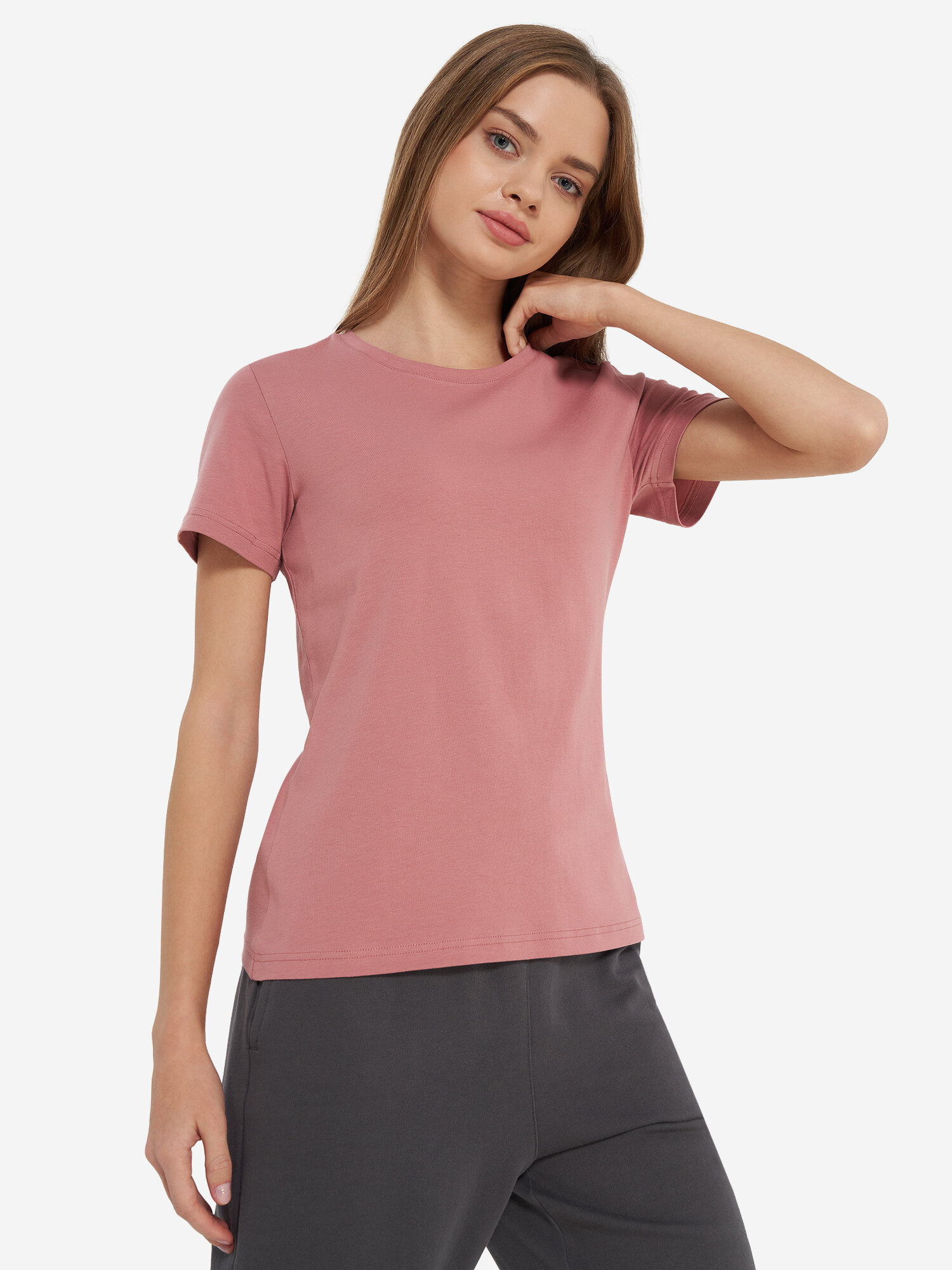 Футболка GSD, размер 46, розовый — фото 1