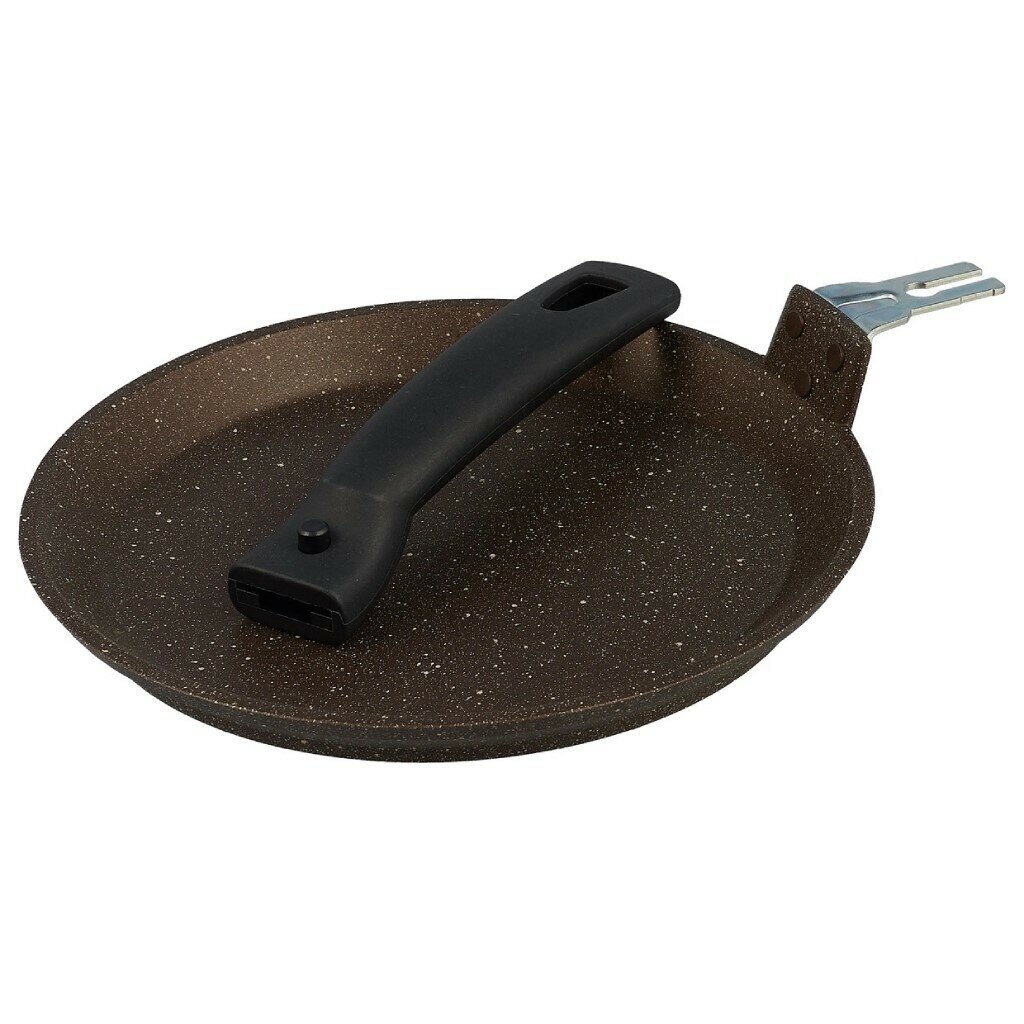 Сковорода блинная 200мм АП (кофейный мрамор) — фото 1