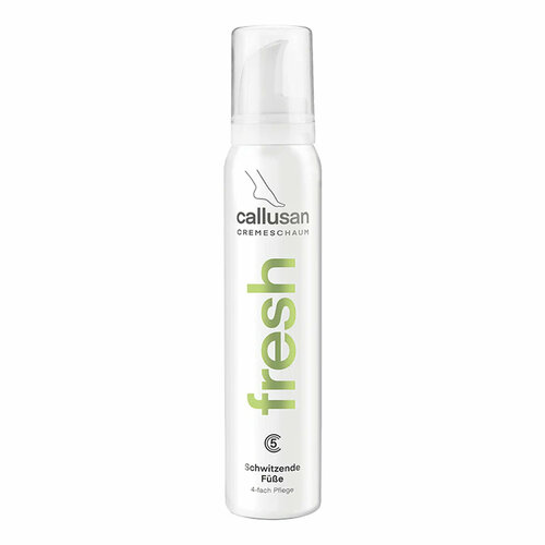 фото Крем-пенка greppmayr footcare для ног нормализующая потоотделение callusan cremeschaum fresh gehwol