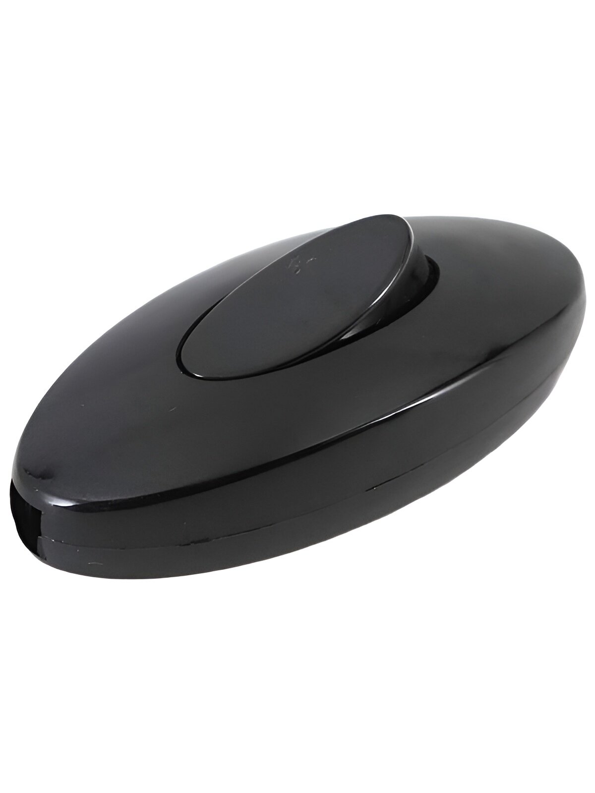 Выключатель для бра M-64, проходной, "MAKEL", чёрный цвет, пластик