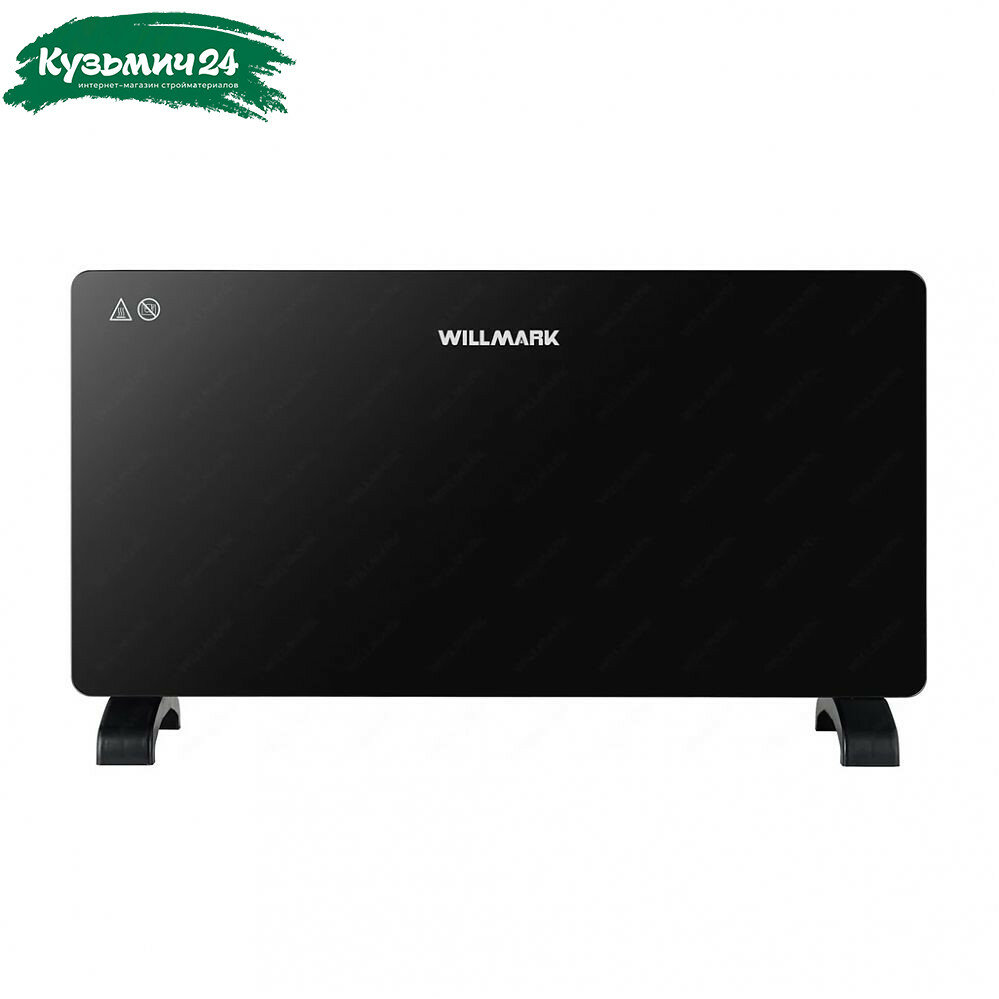 Конвектор электрический Willmark WCH-2000GB до 25 кв. м черный 2000 Вт