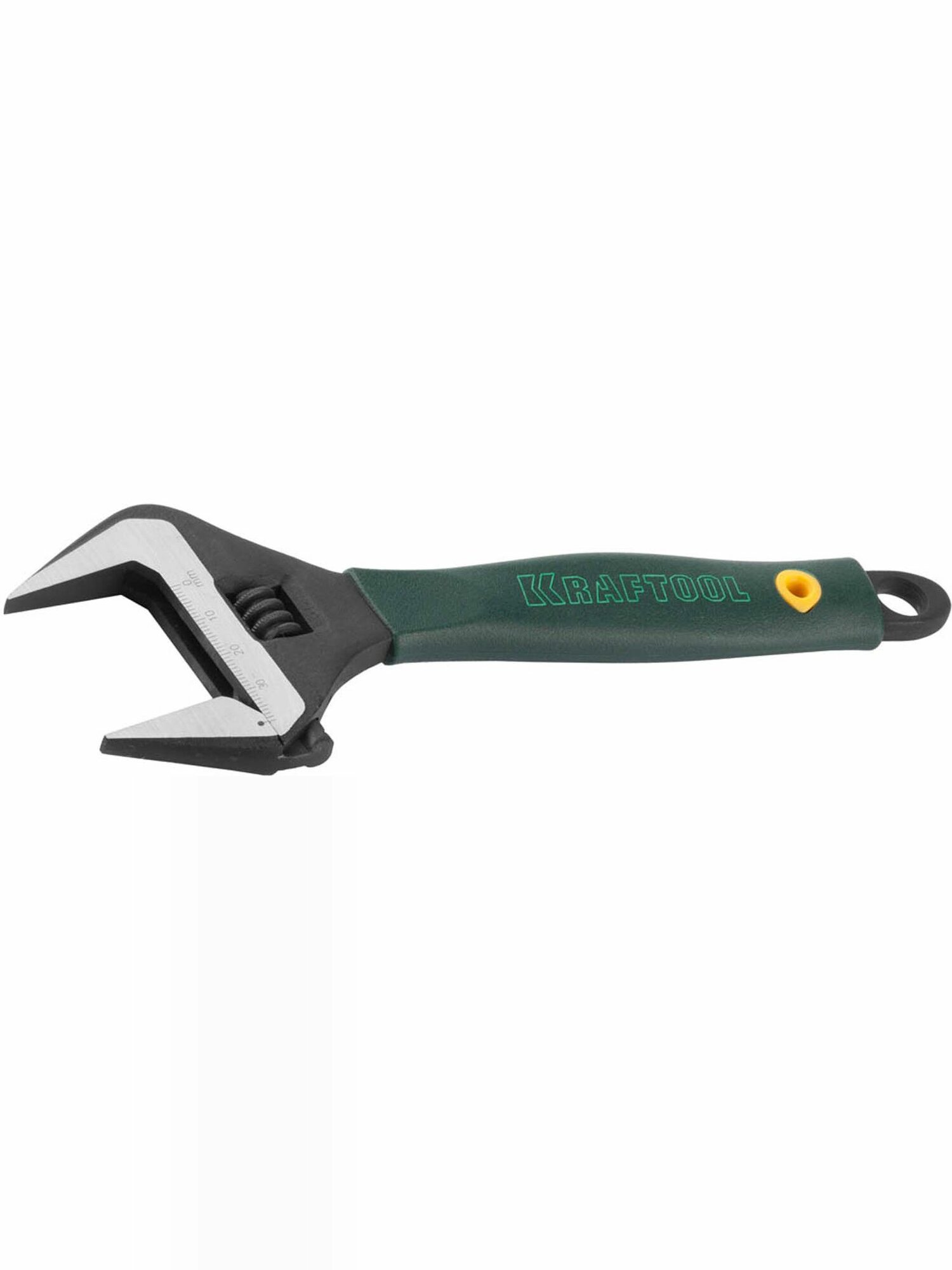 Разводной ключ Kraftool SlimWide 27258-20, хромованадиевая сталь, фосфатированный, 200 мм — фото 1