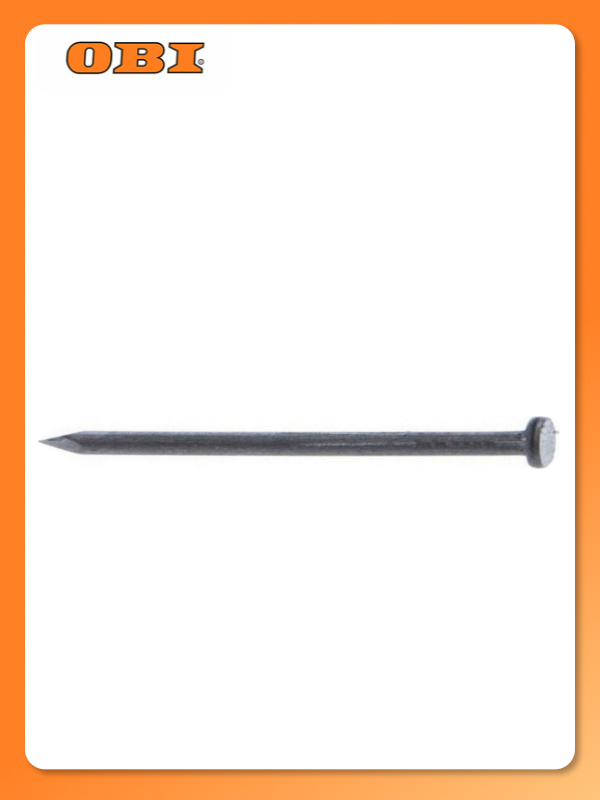 Гвозди строительные Стройбат 2x40 мм 02 кг плоские серые