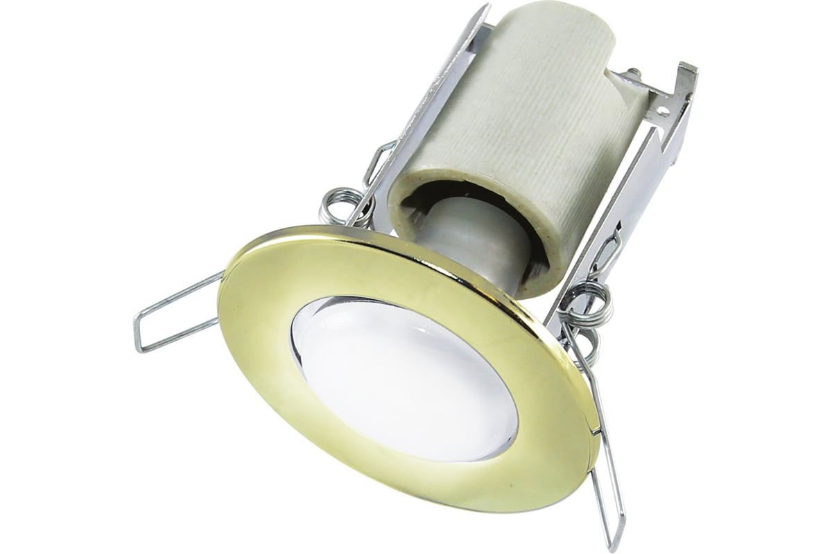 Светильник встраиваемый СВ 01-03 R50 60Вт Е14 золото TDM {SQ0359-0029}