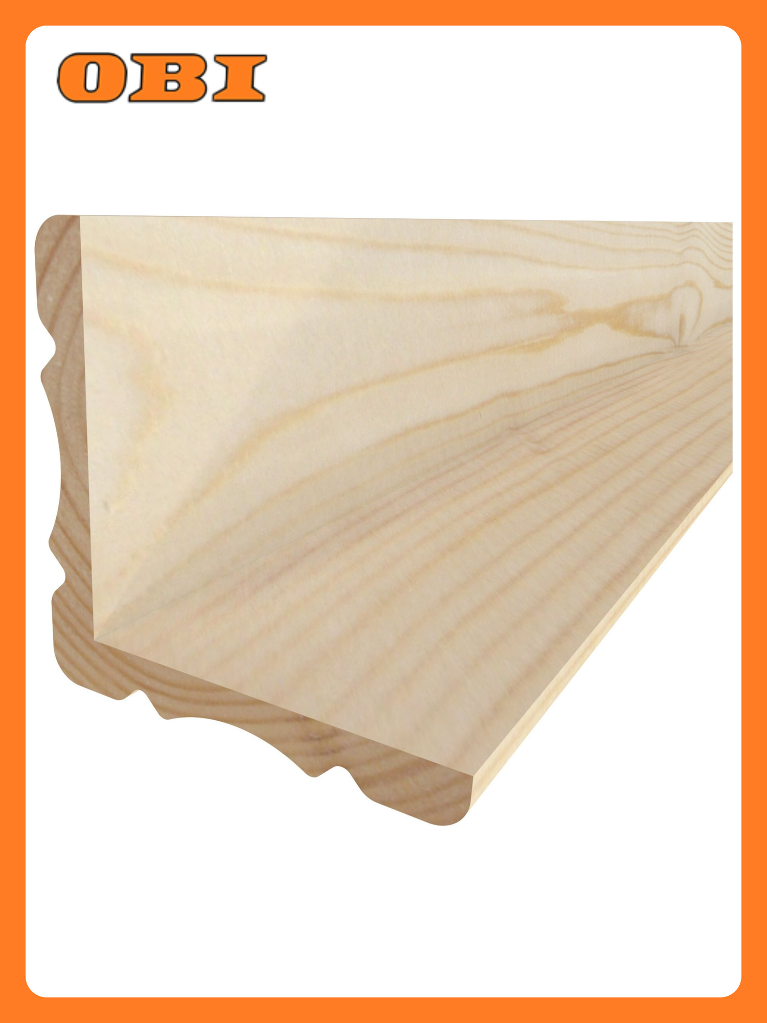 Уголок фигурный Экстра 1000х40x40 мм