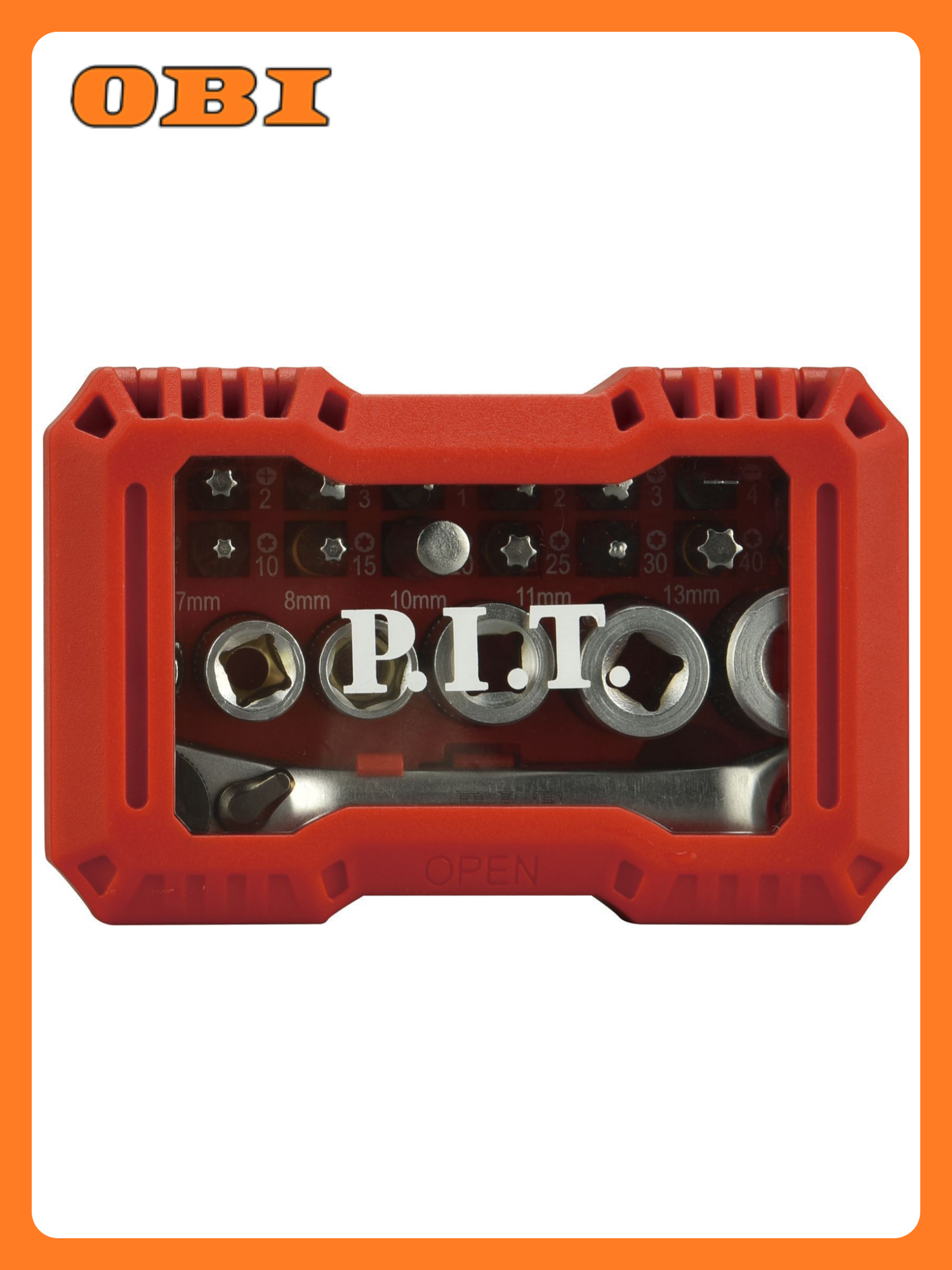 Набор бит P.I.T. 24шт(ASET04-0024)