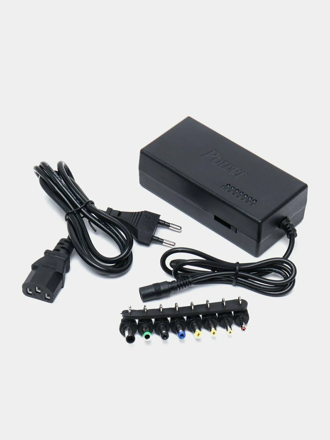 Универсальный блок питания, зарядка для ноутбука и монитора 12-24V 4-4.5A, Черный