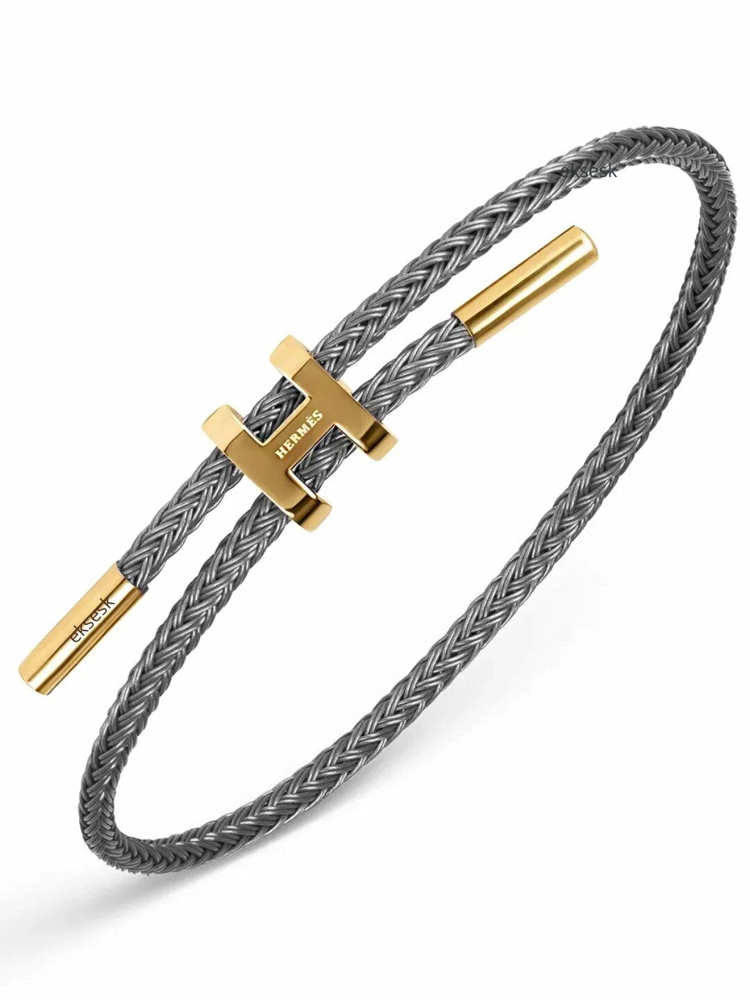 Плетеный браслет, каучук