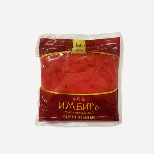 Изображение товара Имбирь "Мастер Шифу" маринованный розовый с пряным вкусом 200 г, Китай